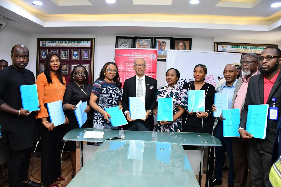 Life Centre Medicals and Lagos State health leaders after the partnership signing